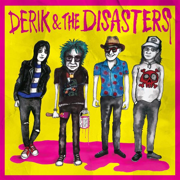Derik & The Disasters - Derik & The Disasters LP (Pink Vinyl)